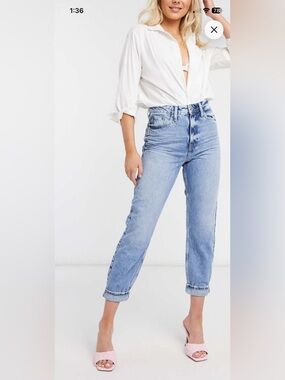 River Island Light Blue Denim Jeans